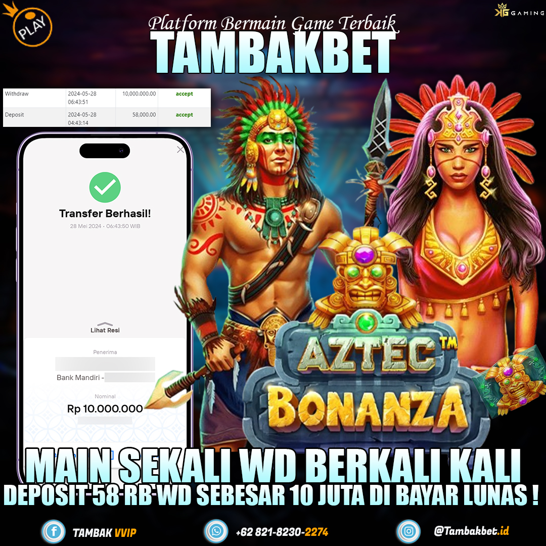 KEMENANGAN BESAR AZTEC BONANZA